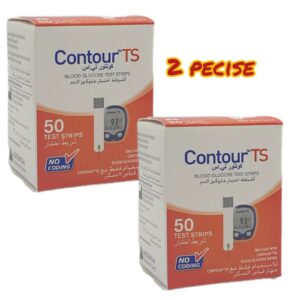 كونتور تي إس عبوة من شرائط اختبار نسبة السكر في الدم Contour Ts، 50 قطعة